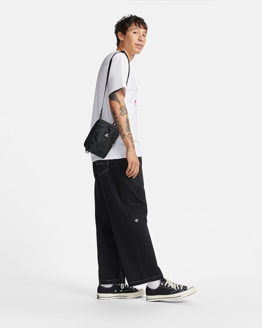 Dámské Tašky Converse Convertible Crossbody Černé | CZ 31ZGW72